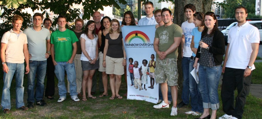 Gruppenfoto von Rainbow over Ghana